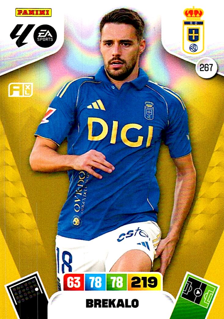 ADRENALYN LA LIGA 2025/2026 BREKALO REAL OVIEDO Nº267
