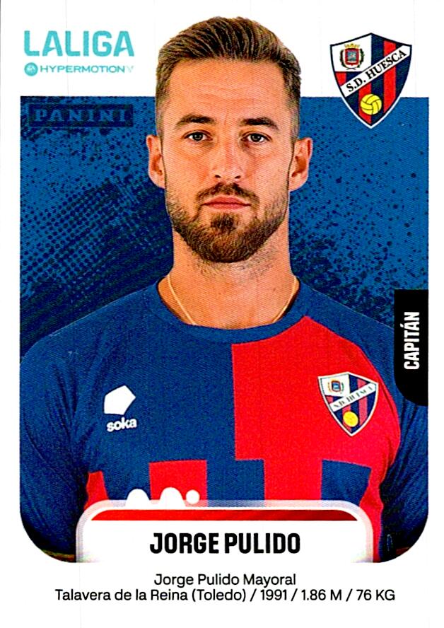 LALIGA HYPERMOTION 2025-26 JORGE PULIDO HUESCA Nº238