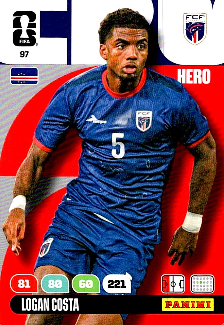 ADRENALYN WORLD CUP 2026 LOGAN COSTA CAPE VERDE Nº97