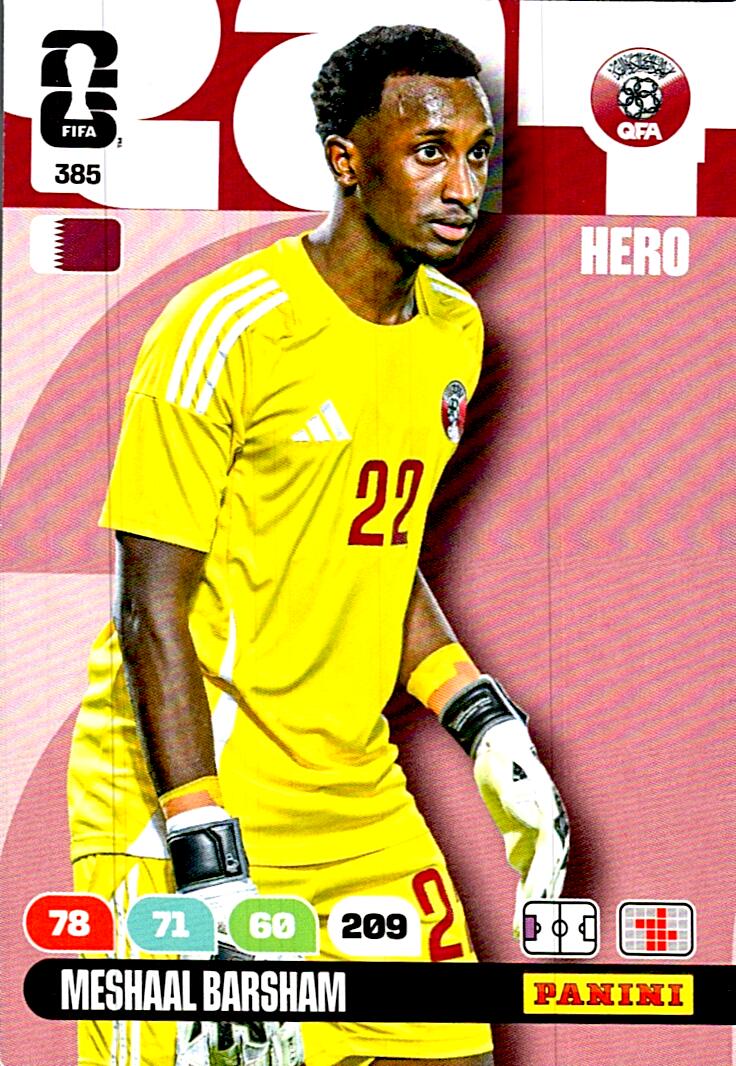 ADRENALYN WORLD CUP 2026 MESHAAL BARSHAM QATAR Nº385