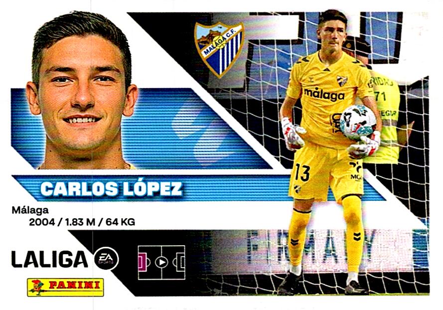 LIGA ESTE 2026/2027  MÁLAGA CF CARLOS LÓPEZ Nº4