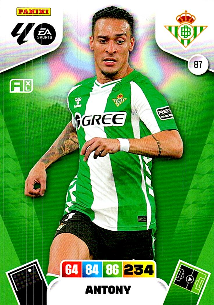 ADRENALYN LA LIGA 2025/2026 ANTONY REAL BETIS Nº87