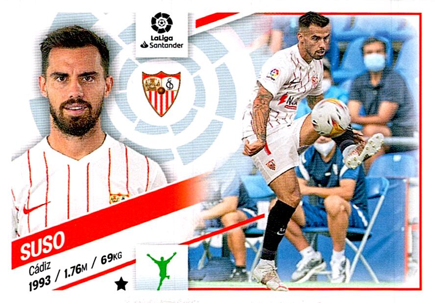 Cromo Liga Este 2022/2023 SUSO SEVILLA FC Nº18A