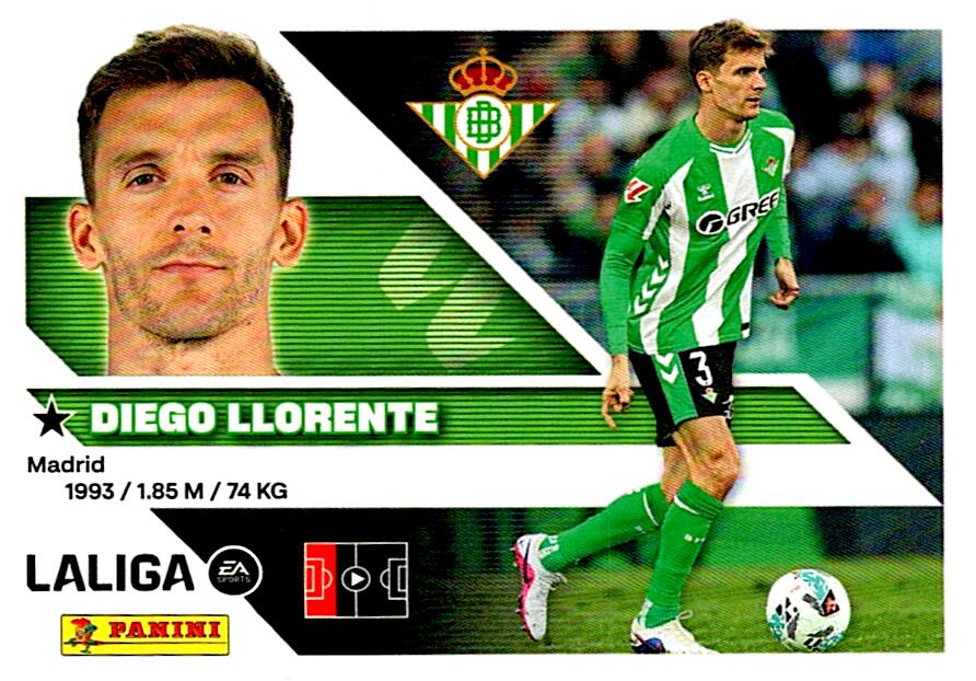 LIGA ESTE 2026/2027 DIEGO LLORENTE REAL BETIS Nº6