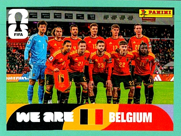 STICKERS FIFA WORLD CUP 2026 ALINEACION NºBEL 13
