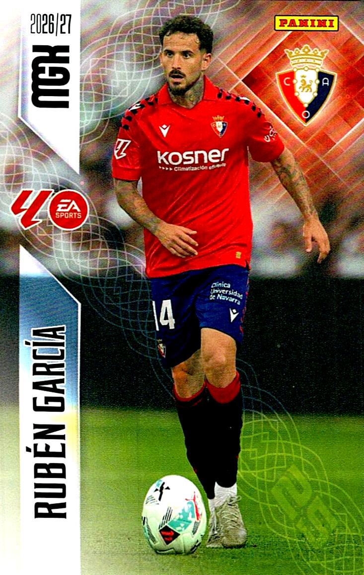 MEGACRACKS 2026/2027 RUBÉN GARCÍA CA OSASUNA Nº265