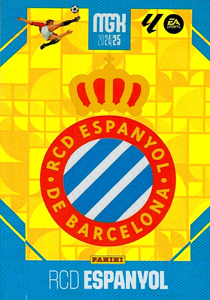 Megacracks 2024/2025 ESCUDO RCD Espanyol Nº 127