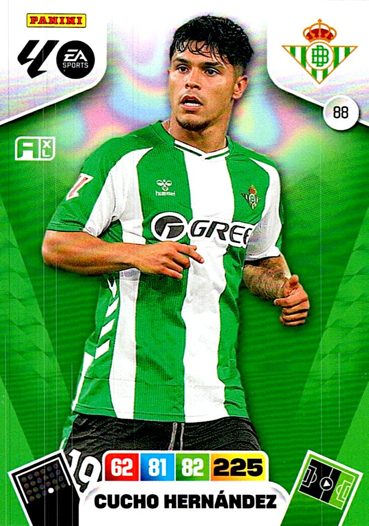 ADRENALYN LA LIGA 2025/2026 CUCHO HERNANDEZ REAL BETIS Nº88