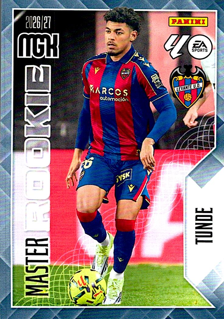 MEGACRACKS 2026/2027 MATER ROOKIE TUNDE UD LEVANTE Nº421