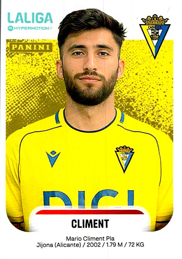LALIGA HYPERMOTION 2025-26 CLIMENT CADIZ Nº86