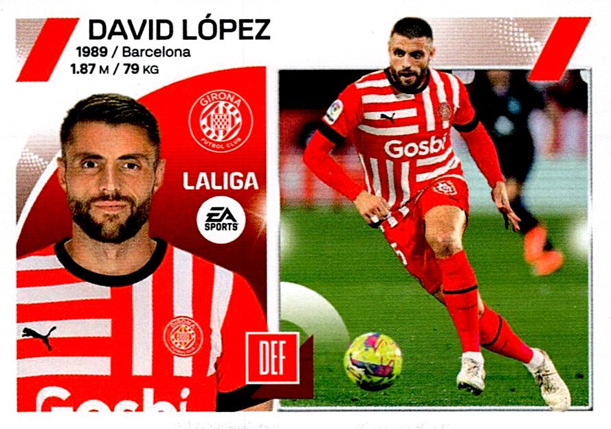 LIGA ESTE 2023/24 DAVID LOPEZ GIRONA FC 7