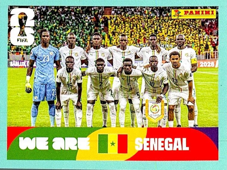 STICKERS FIFA WORLD CUP 2026 ALINEACION NºSEN 13