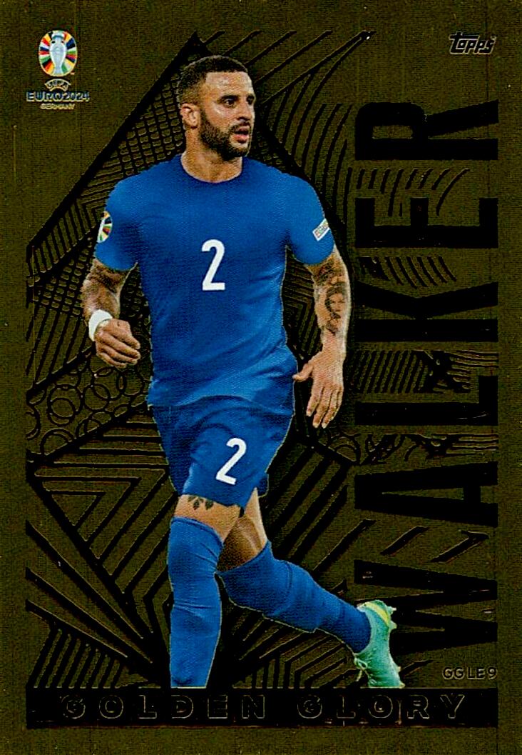 TOPPS UEFA EURO 2024 WALKER GOLDEN GLORY GG LE9