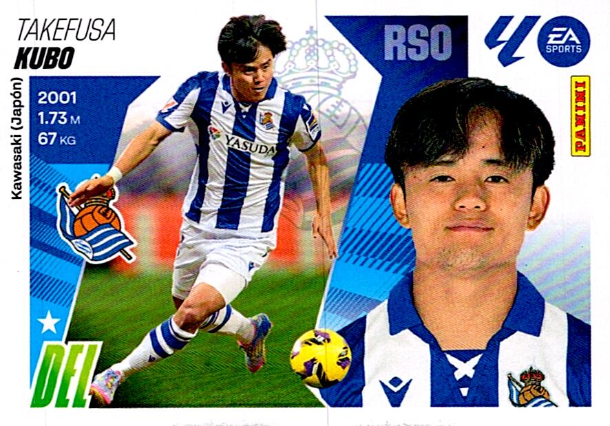 LIGA ESTE 2025/2026 REAL SOCIEDAD KUBO Nº16