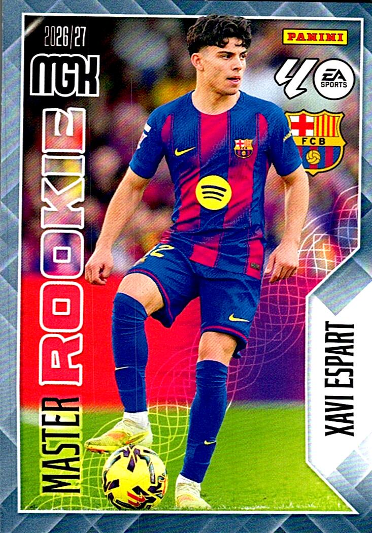 MEGACRACKS 2026/2027 MATER ROOKIE XAVI ESPART FC BARCELONA Nº422