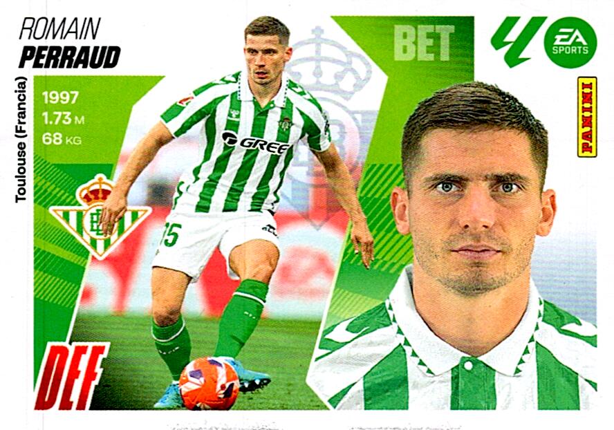 LIGA ESTE 2025/2026 REAL BETIS PERRAUD Nº9