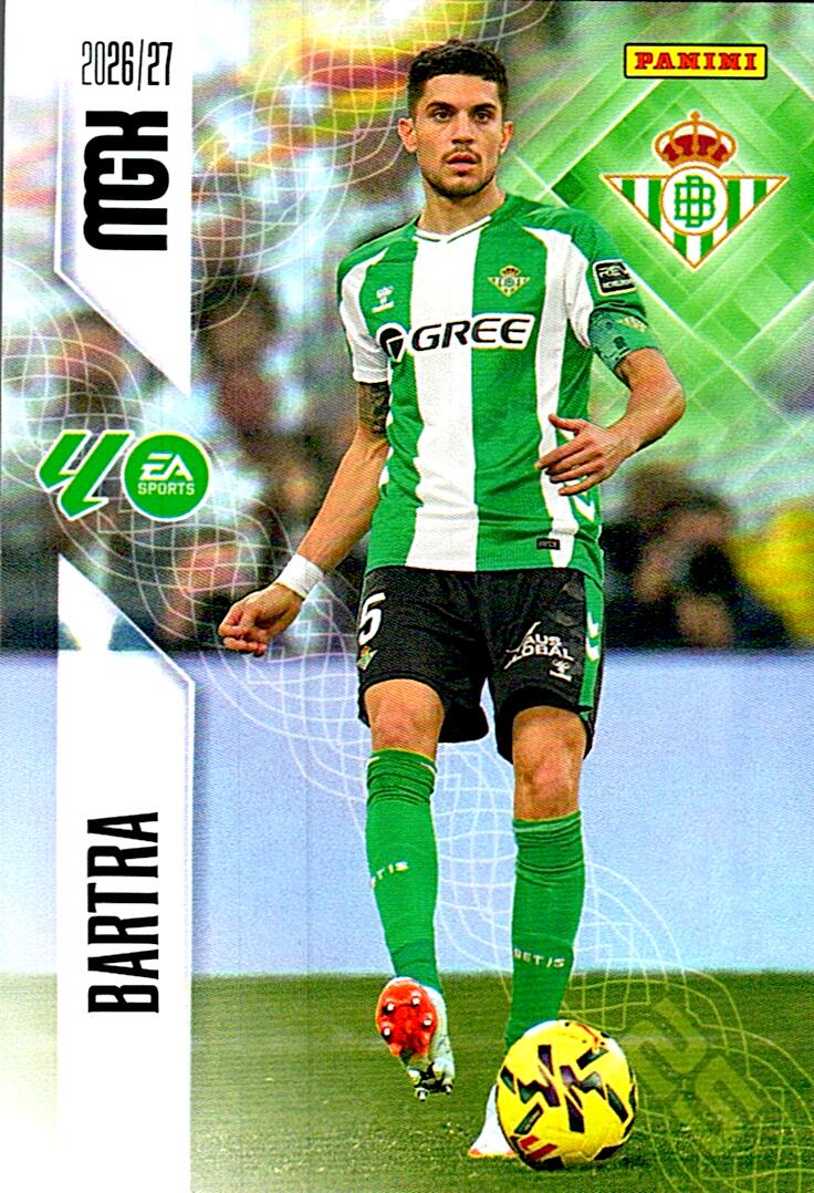 MEGACRACKS 2026/2027 BARTRA REAL BETIS Nº95