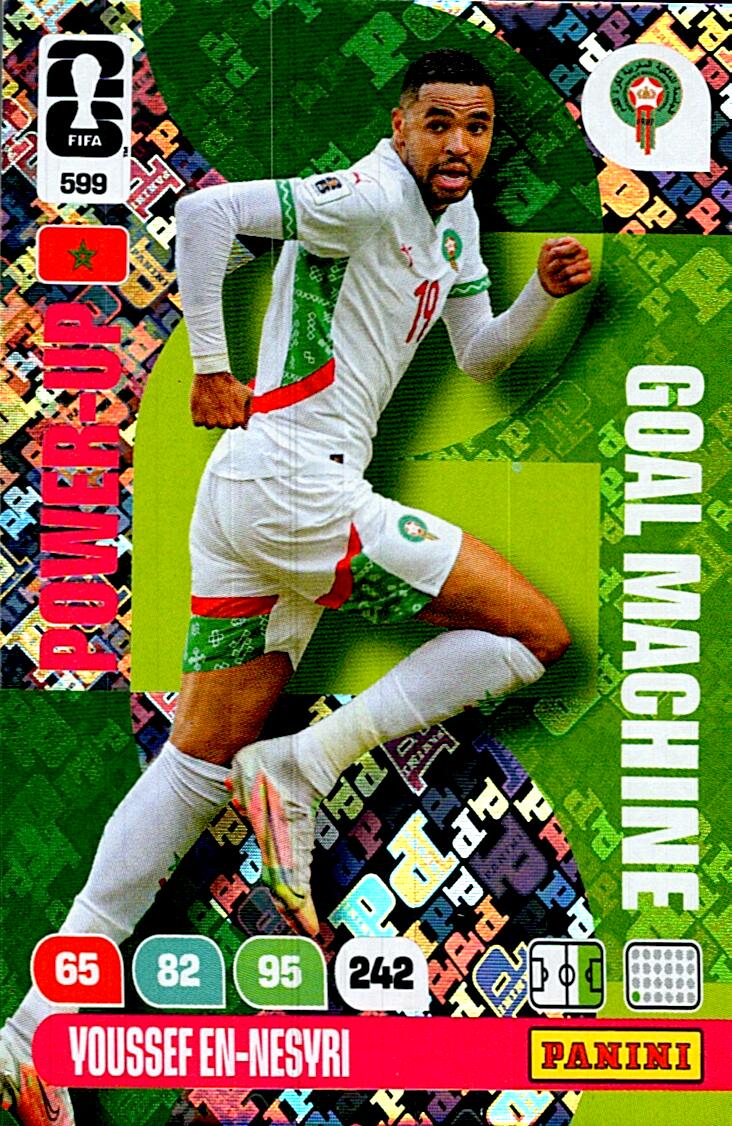 ADRENALYN WORLD CUP 2026 YOUSSEF EN-NESYRI GOAL MACHINE Nº599