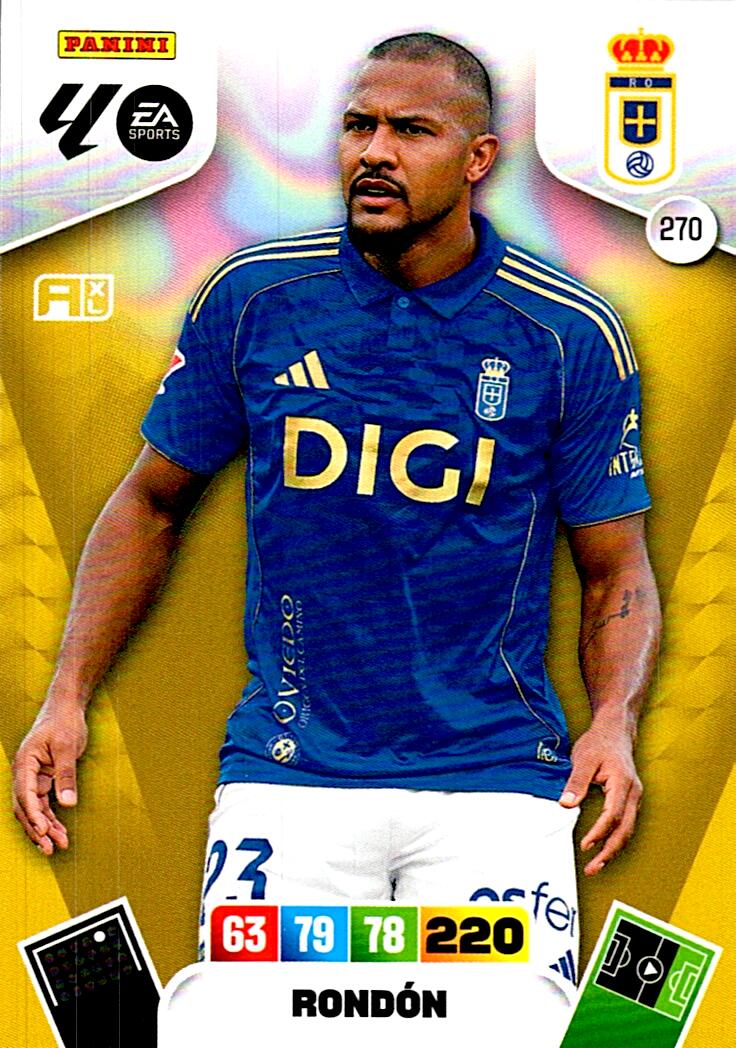 ADRENALYN LA LIGA 2025/2026 RONDON REAL OVIEDO Nº270