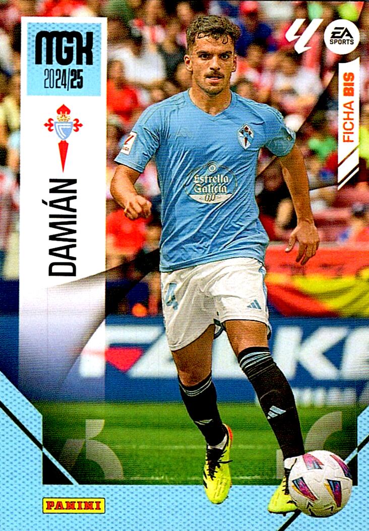 Megacracks 2024/2025 DAMIAN RC Celta Nº 122 BIS SEGUNDA EDICION