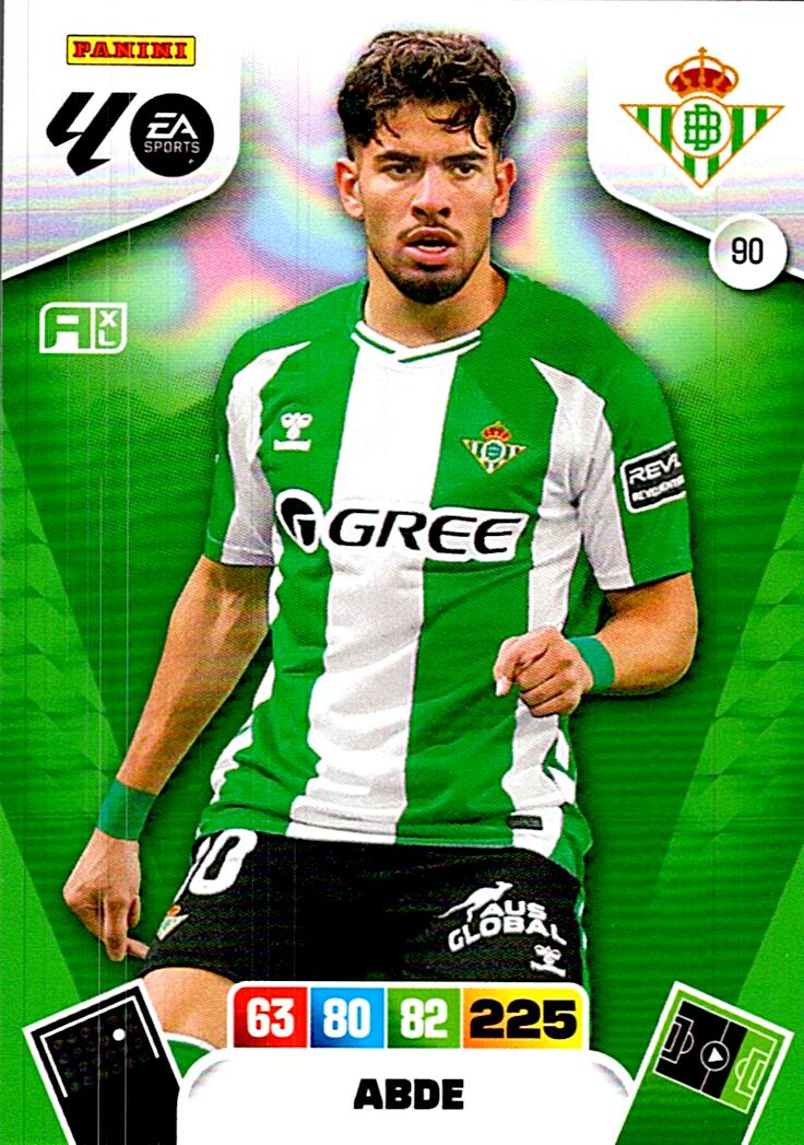 ADRENALYN LA LIGA 2025/2026 ABDE REAL BETIS Nº90
