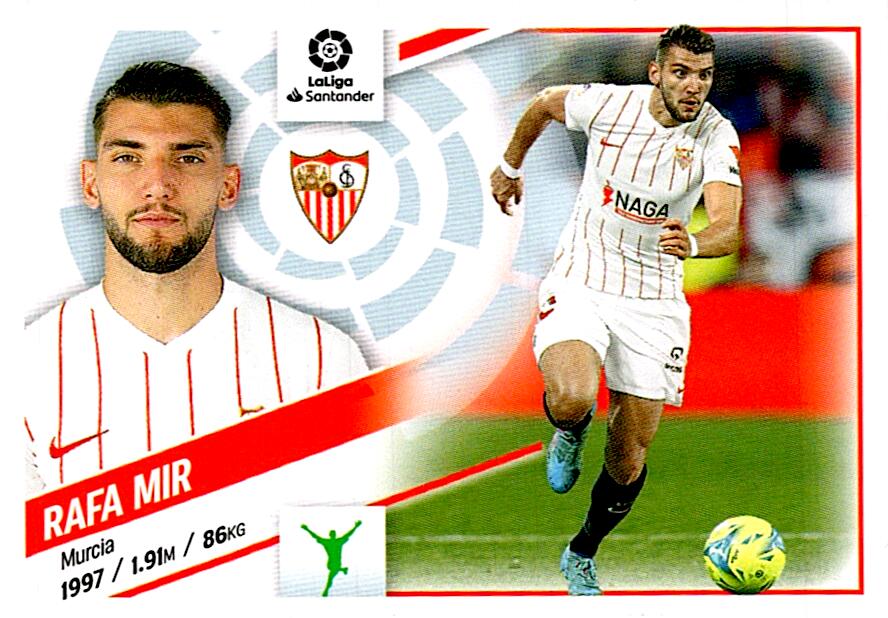 Cromo Liga Este 2022/2023 RAFA MIR SEVILLA FC Nº20