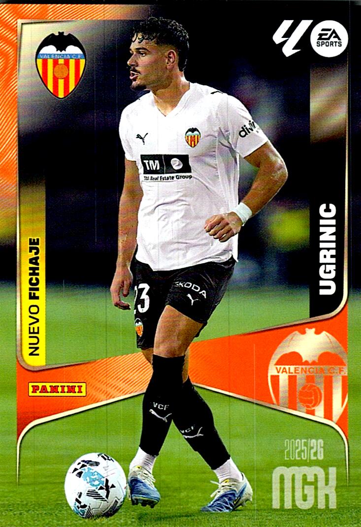 MEGACRACKS 2025/2026 UGRINIC ULTIMO FICHAJE Nº470 SEGUNDA EDICION