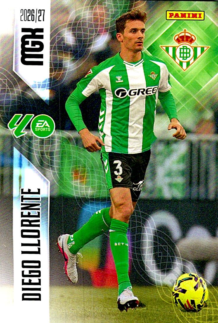 MEGACRACKS 2026/2027 DIEGO LLORENTE REAL BETIS Nº96