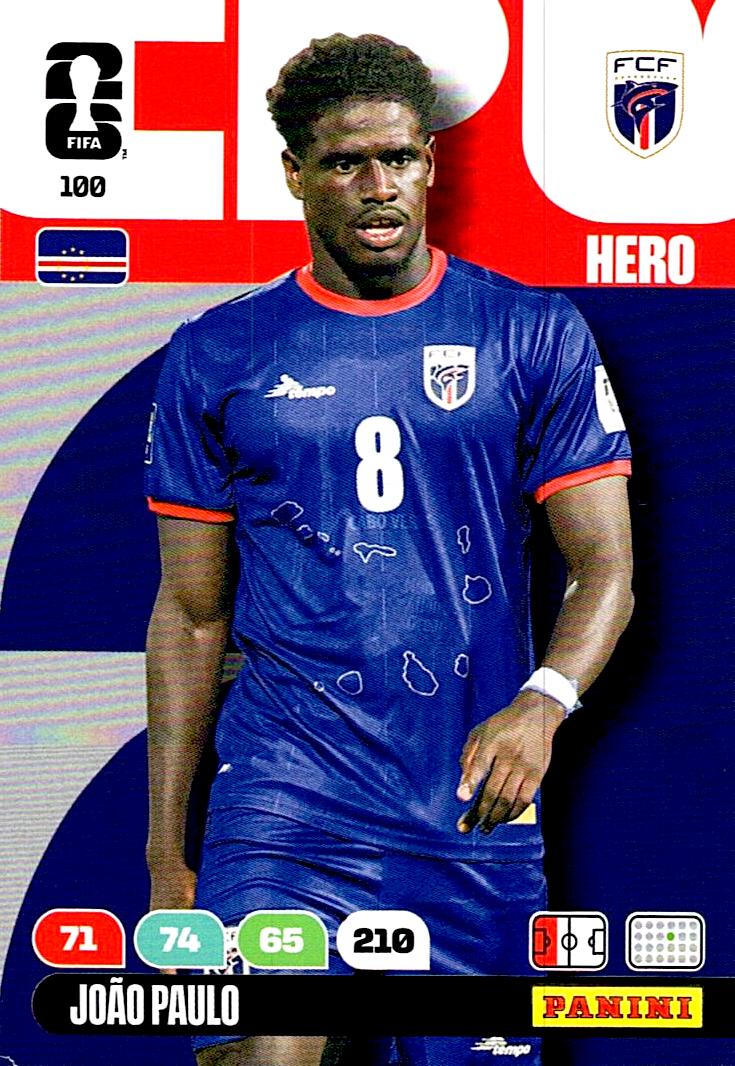 ADRENALYN WORLD CUP 2026 JOAO PAULO CAPE VERDE Nº100
