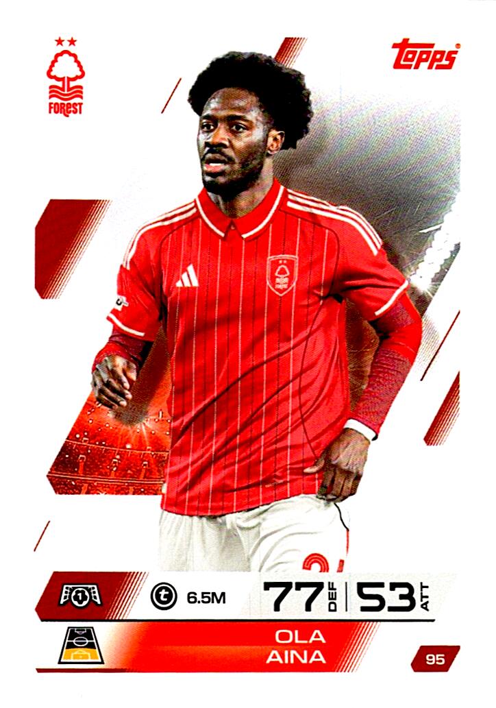 MATCH ATTAX CHAMPIONS LEAGUE 2025/2026 OLA AINA Nº95