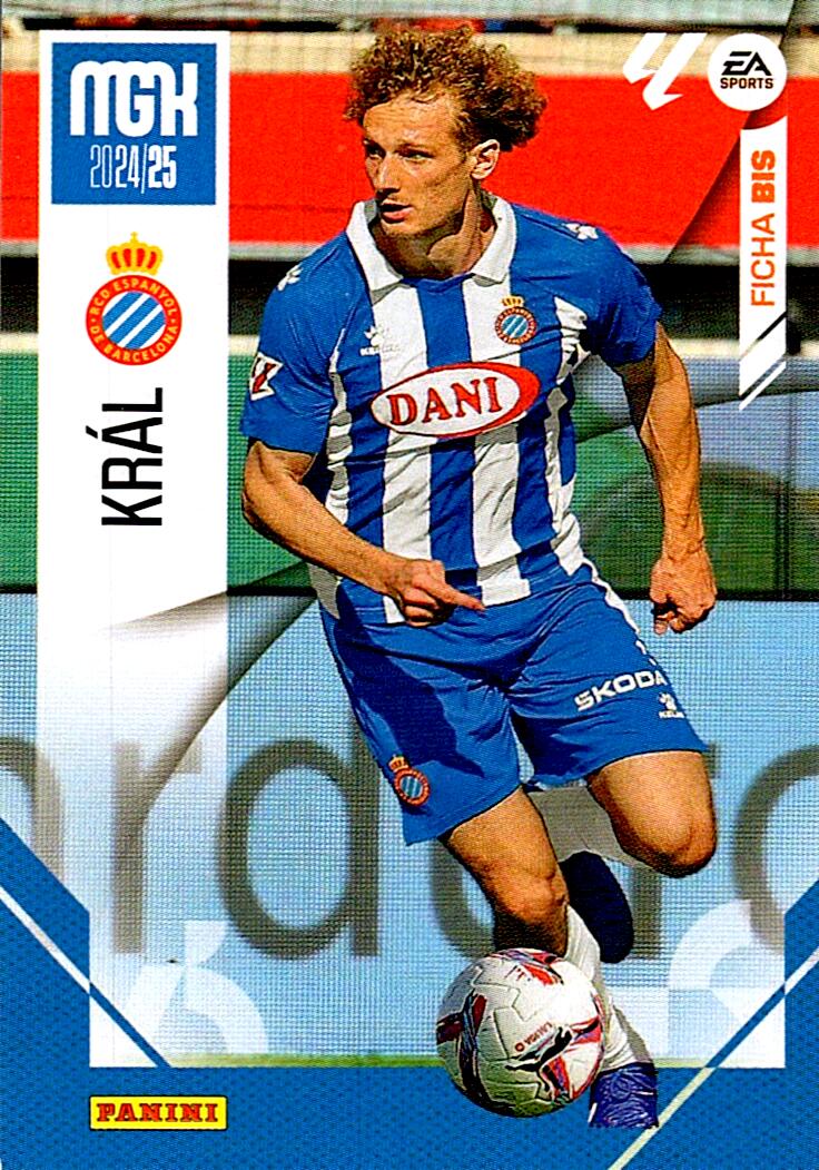 Megacracks 2024/2025 KRAL RCD Espanyol Nº 136 BIS SEGUNDA EDICION