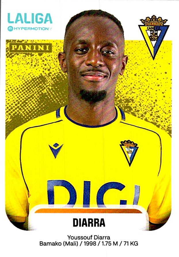 LALIGA HYPERMOTION 2025-26 DIARRA CADIZ Nº89