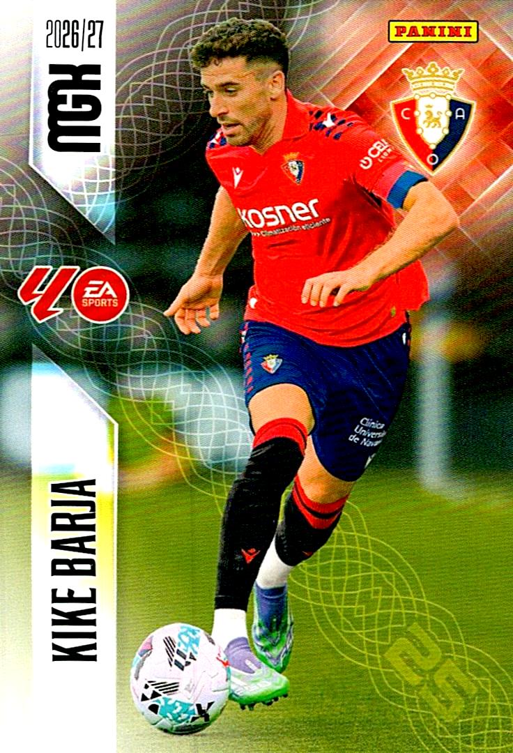 MEGACRACKS 2026/2027 KIKE BARJA CA OSASUNA Nº268