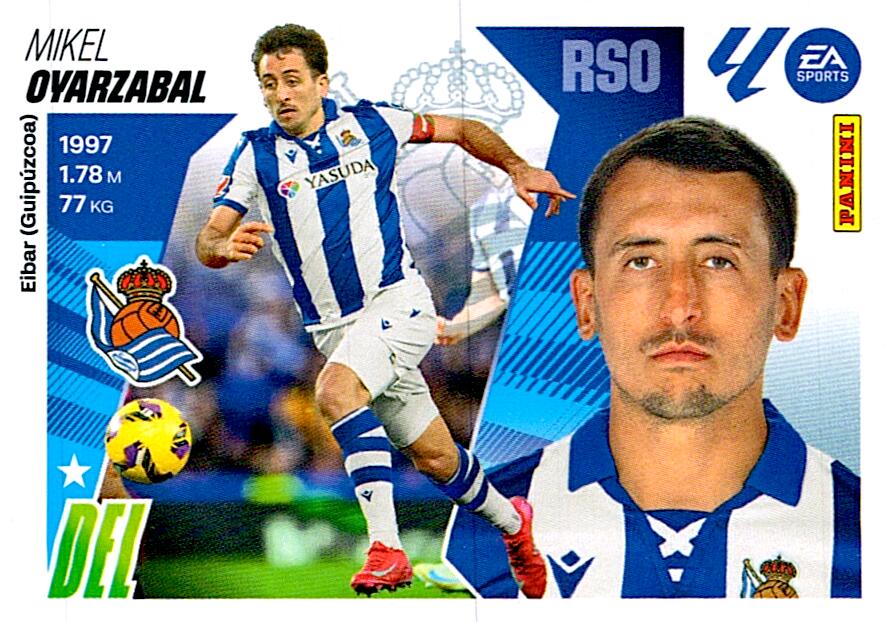 LIGA ESTE 2025/2026 REAL SOCIEDAD OYARZABAL Nº18