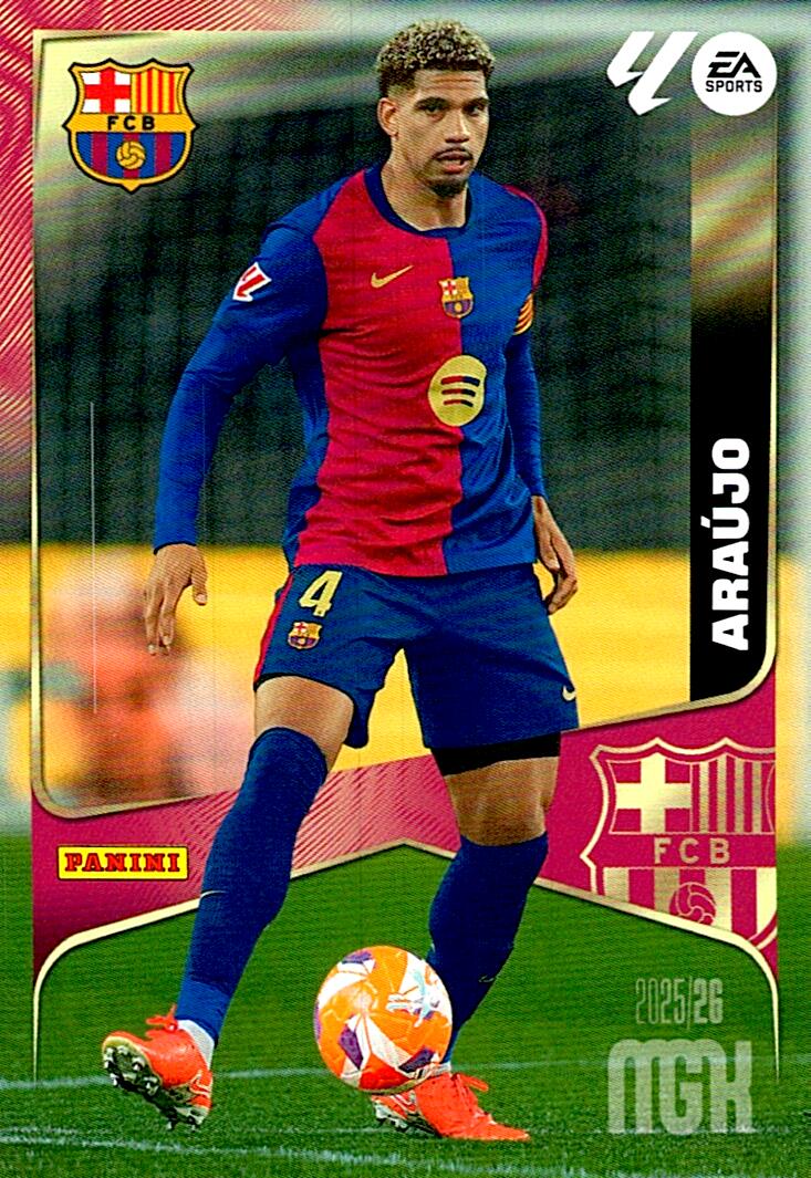 MEGACRACKS 2025/2026 FC BARCELONA ARAUJO Nº78