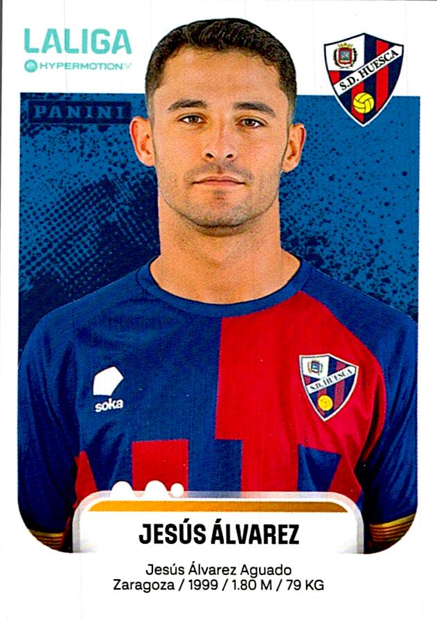 LALIGA HYPERMOTION 2025-26 JESUS ALVAREZ HUESCA Nº241B