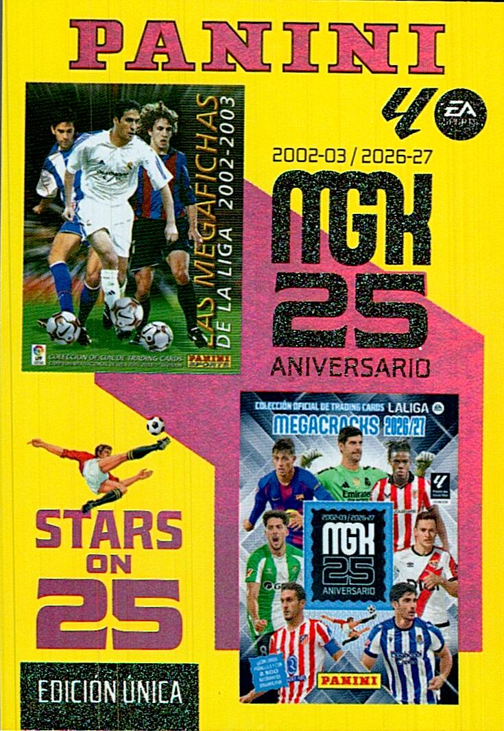 MEGACRACKS 2026/2027 STARS ON 25 MGK 25 ANIVERSARIO Nº424