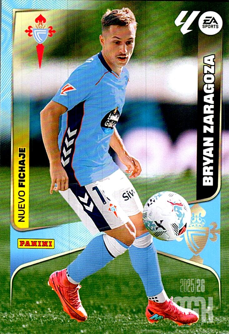 MEGACRACKS 2025/2026 BRYAN ZARAGOZA ULTIMO FICHAJE Nº471 SEGUNDA EDICION
