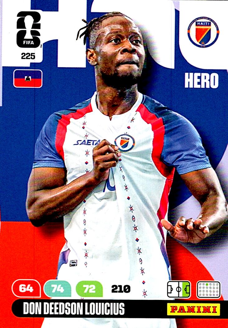ADRENALYN WORLD CUP 2026 DON DEEDSON LOUICIUS HAITI Nº225