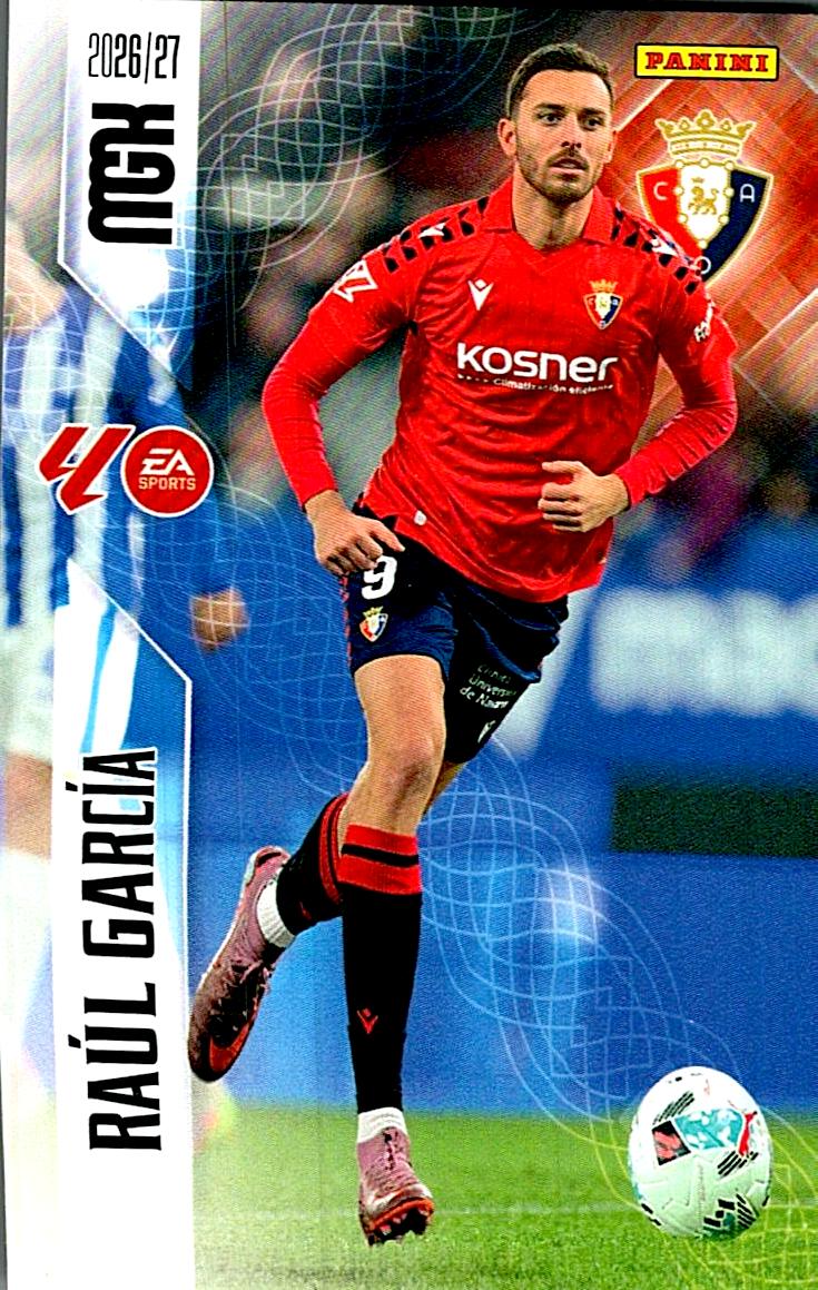 MEGACRACKS 2026/2027 RAÚL GARCÍA CA OSASUNA Nº269