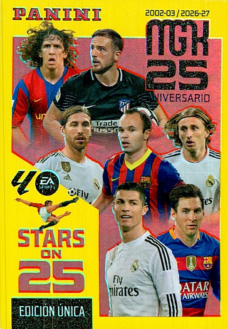 MEGACRACKS 2026/2027 STARS ON 25 VARIOS JUGADORES Nº425