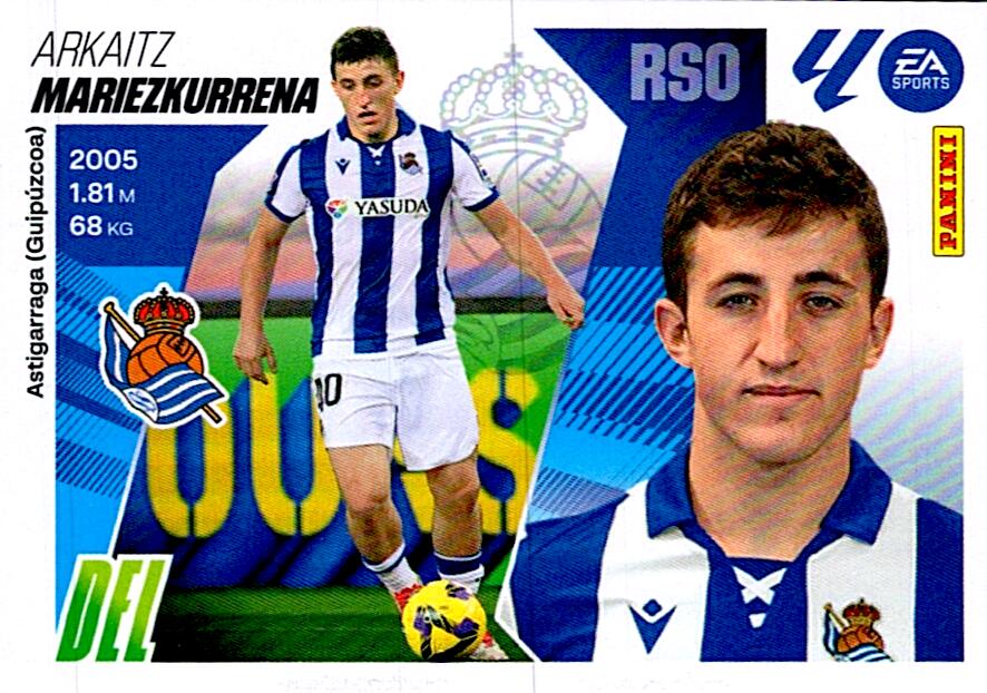 LIGA ESTE 2025/2026 REAL SOCIEDAD MARIEZKURRENA Nº19