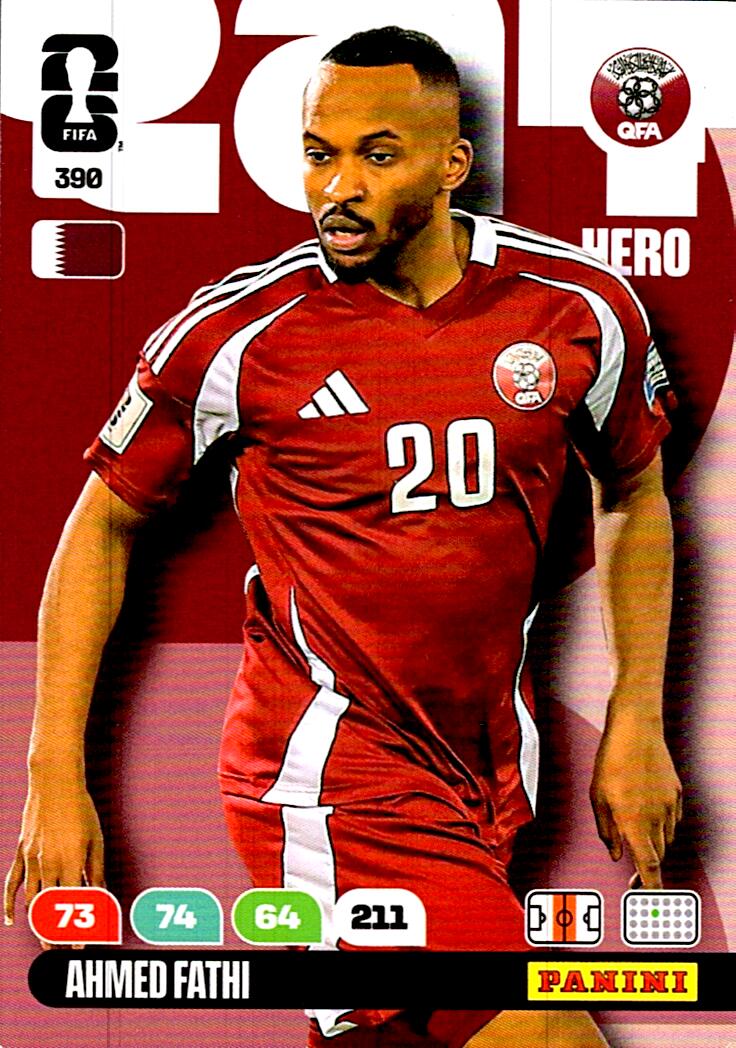 ADRENALYN WORLD CUP 2026 AHMED FATHI QATAR Nº390