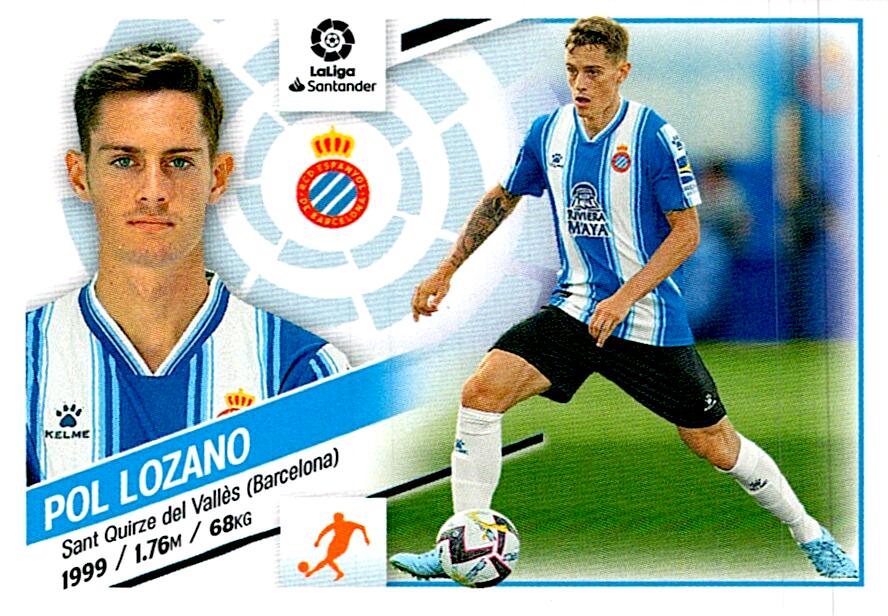 Cromo Liga Este 2022/2023 POL LOZANO COLOCA Nº14BIS CUARTA EDICION