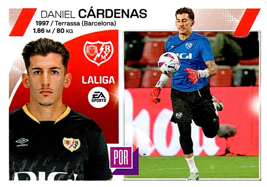 LIGA ESTE 2023/24 CARDENAS RAYO VALLECANO Nº4 BIS COLOCA TERCERA EDICION