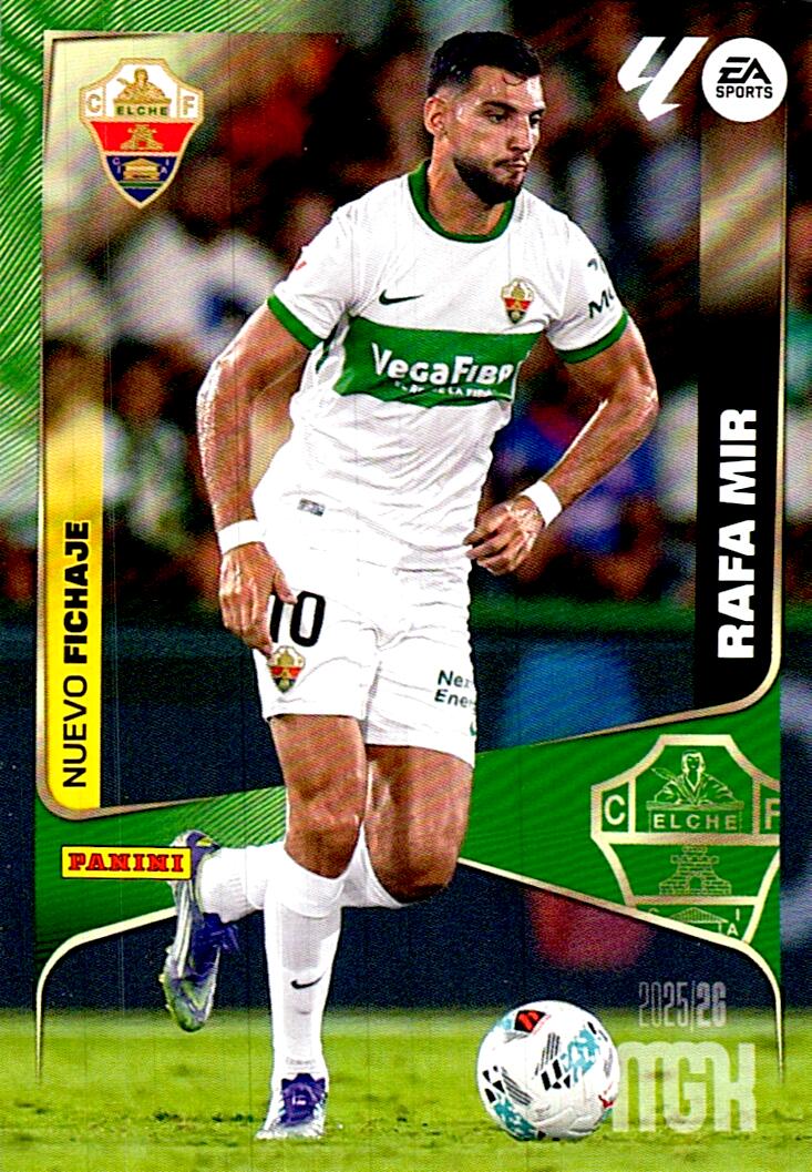 MEGACRACKS 2025/2026 RAFA MIR ULTIMO FICHAJE Nº473 SEGUNDA EDICION