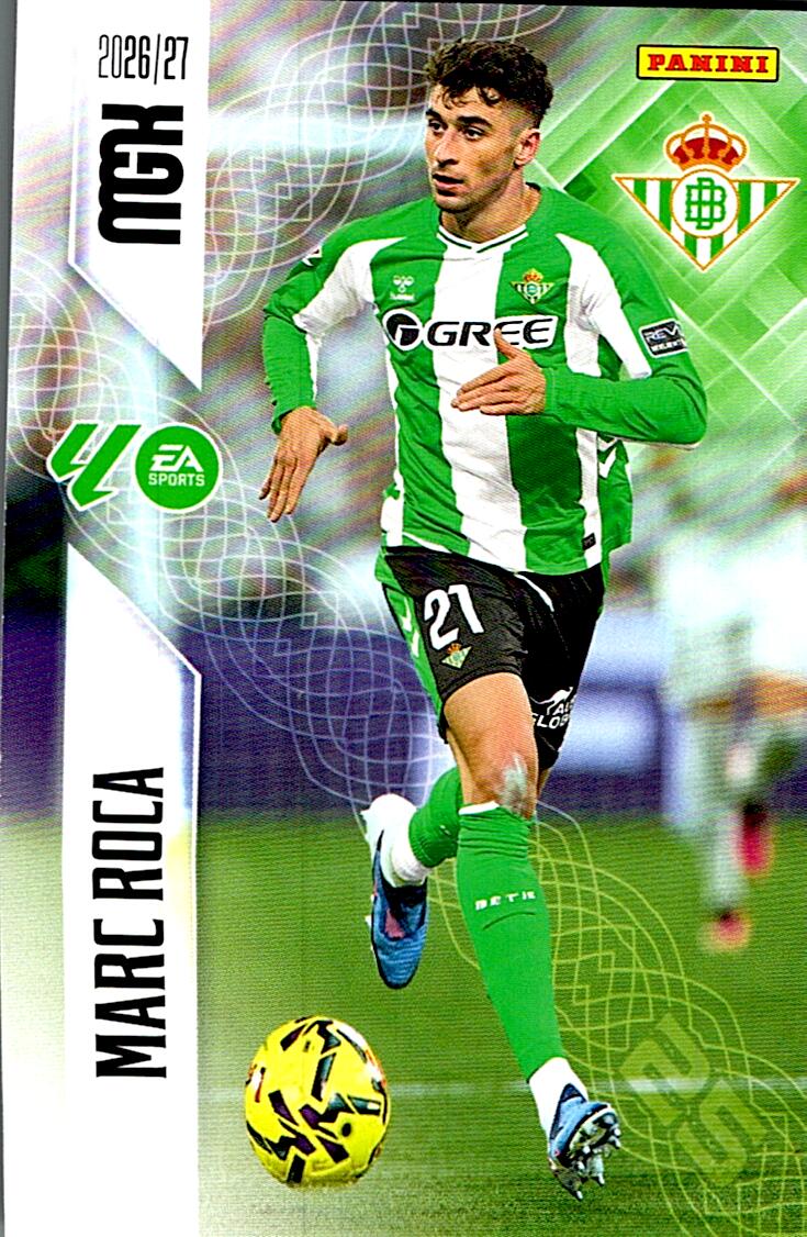 MEGACRACKS 2026/2027 MARC ROCA REAL BETIS Nº99
