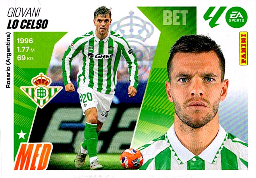 LIGA ESTE 2025/2026 REAL BETIS LO CELSO Nº13