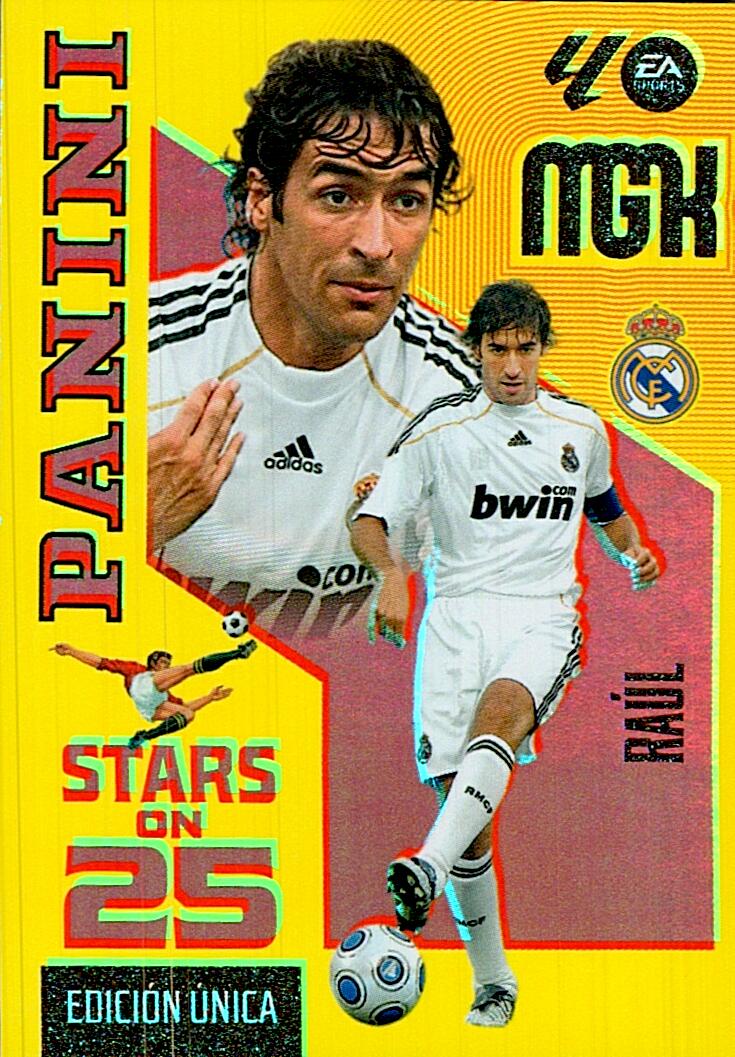 MEGACRACKS 2026/2027 STARS ON 25 RAÚL REAL MADRID Nº426
