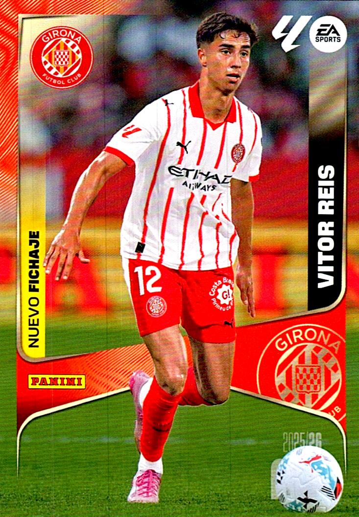 MEGACRACKS 2025/2026 VITOR REIS ULTIMO FICHAJE Nº474 SEGUNDA EDICION